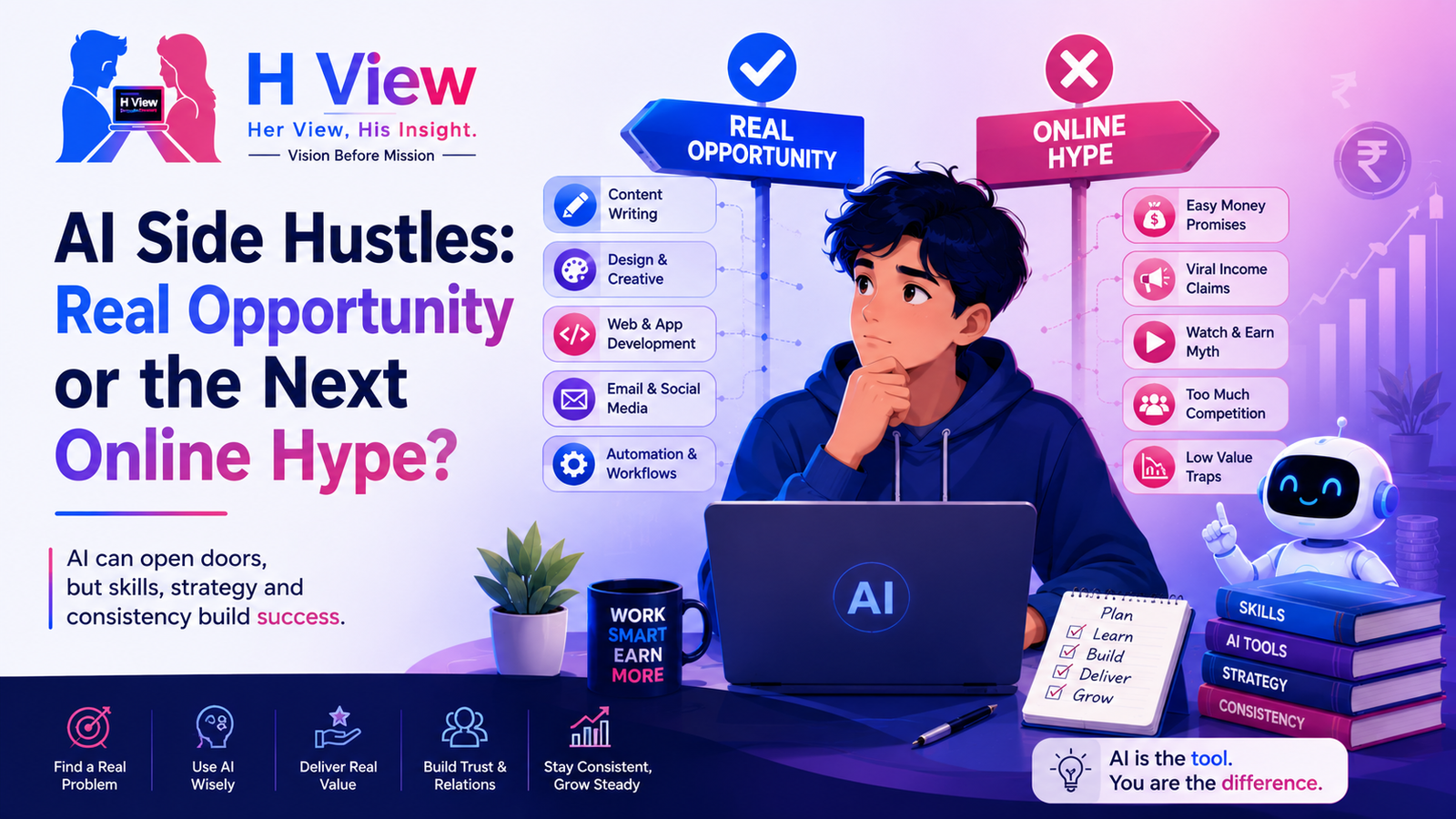 AI Side Hustles: Real Opportunity or the Next Online Hype?