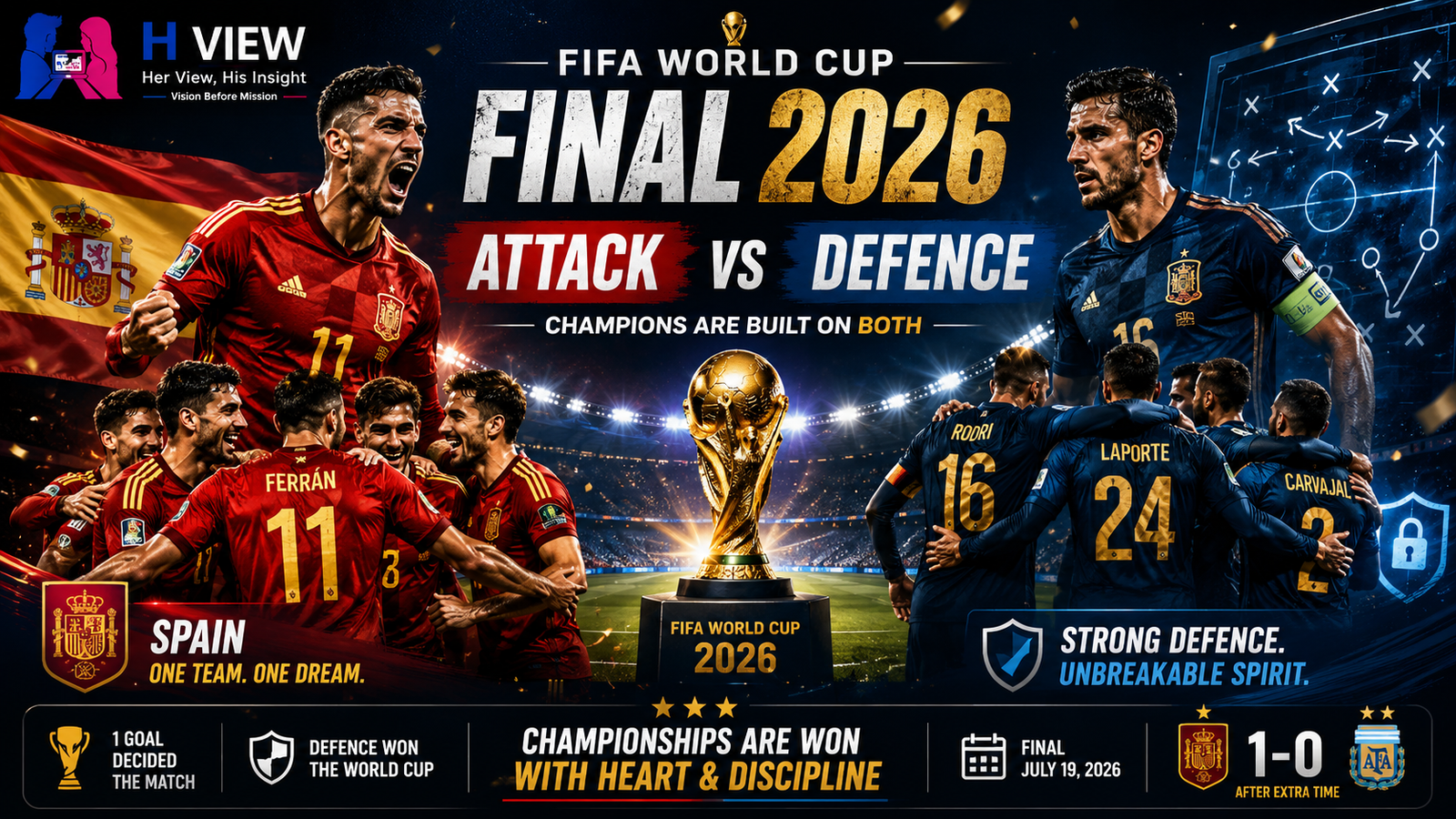 FIFA World Cup Final 2026: Attack vs Defence