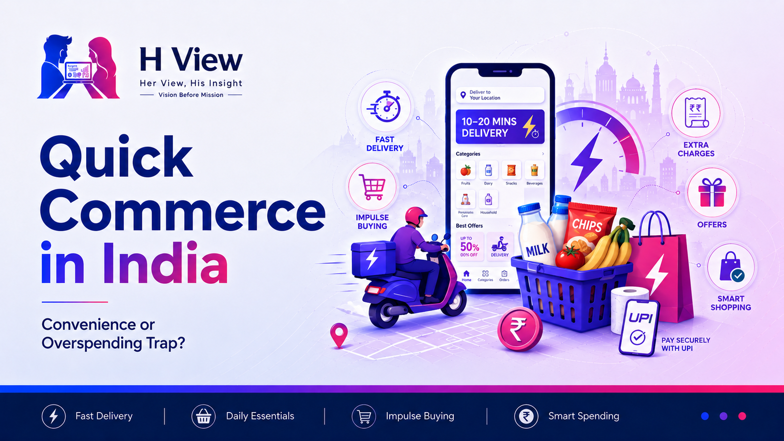 Quick Commerce in India: Convenience or Overspending Trap?