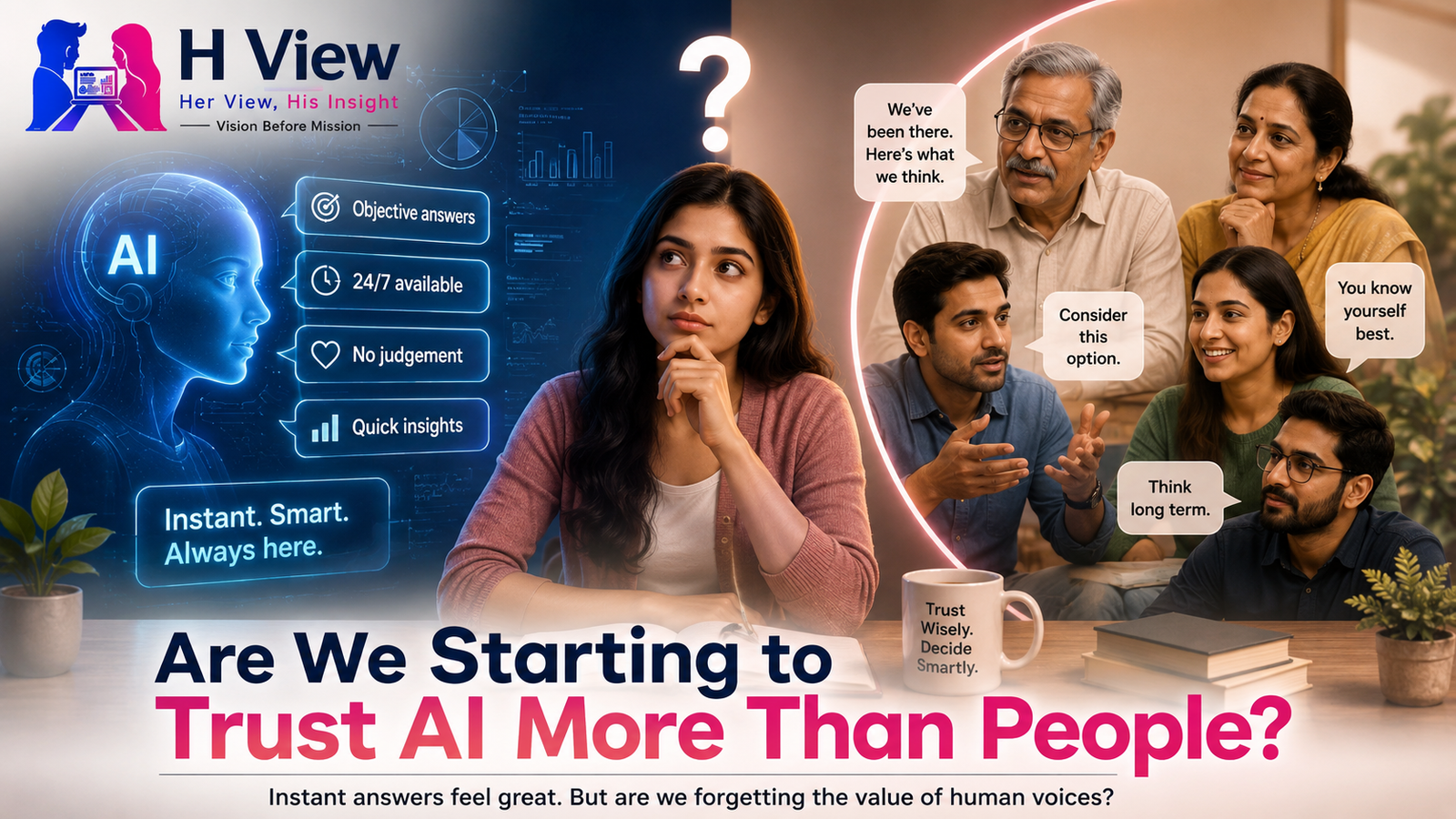 Are We Starting to Trust AI More Than People?