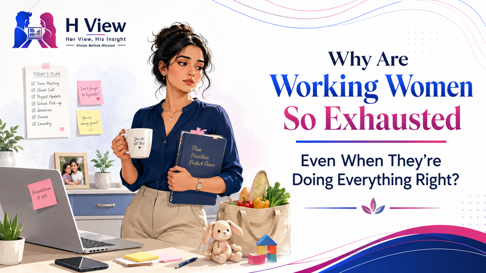 Why Are Working Women So Exhausted Even When They’re Doing Everything “Right”?