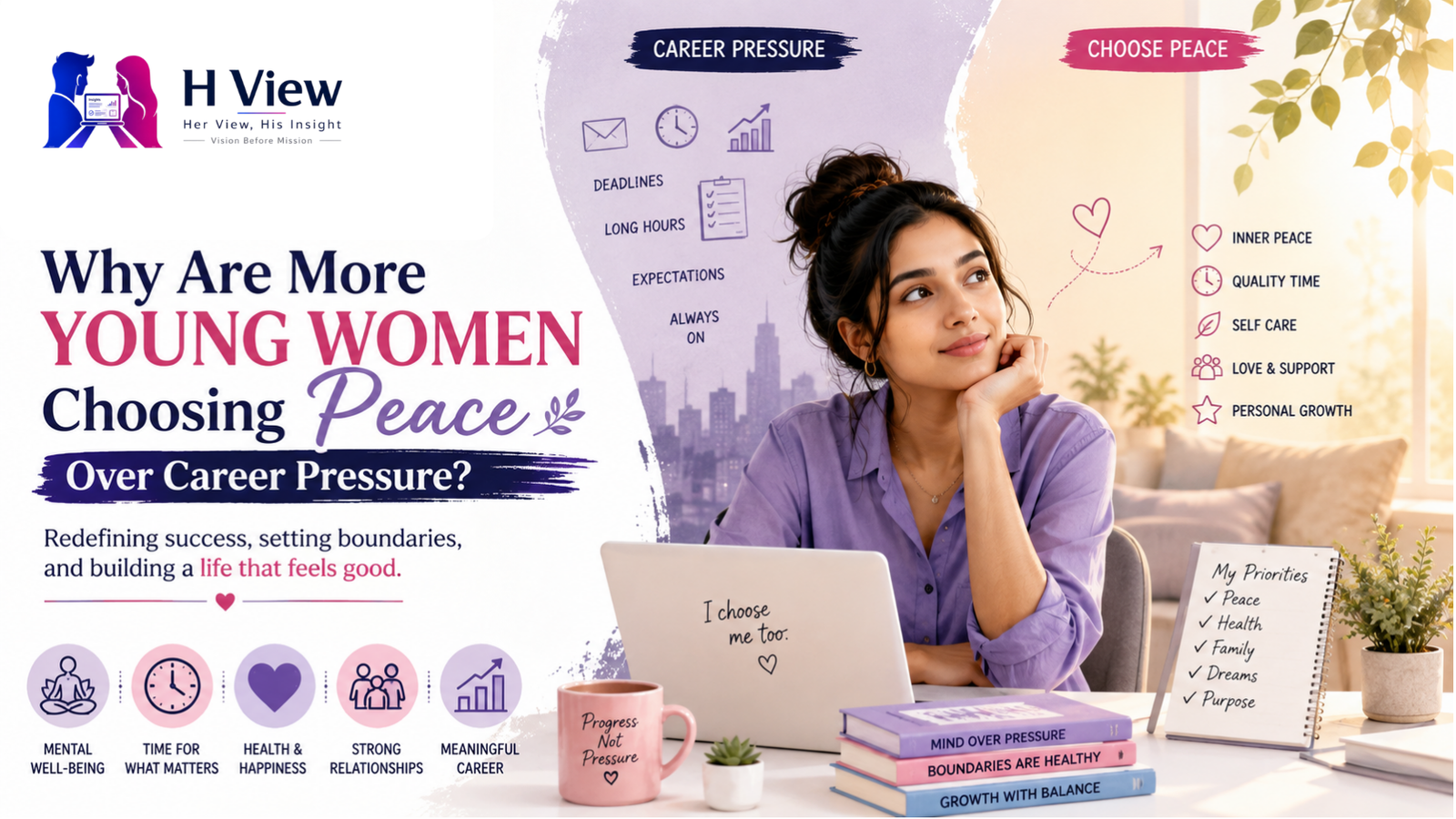 Why Are More Young Women Choosing Peace Over Career Pressure?