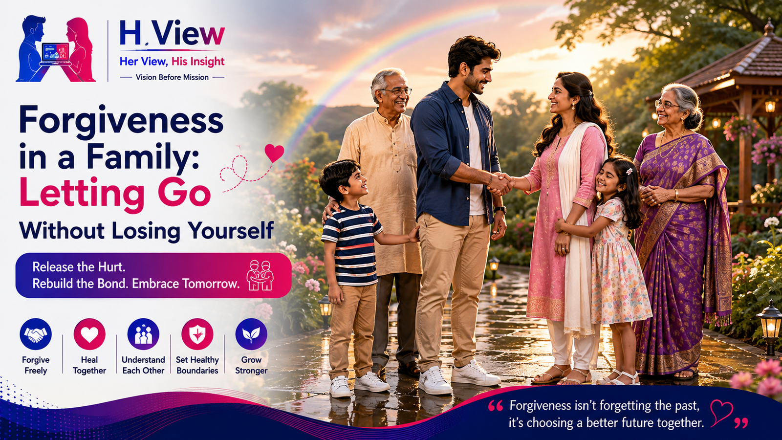 Forgiveness in a Family: Letting Go Without Losing Yourself