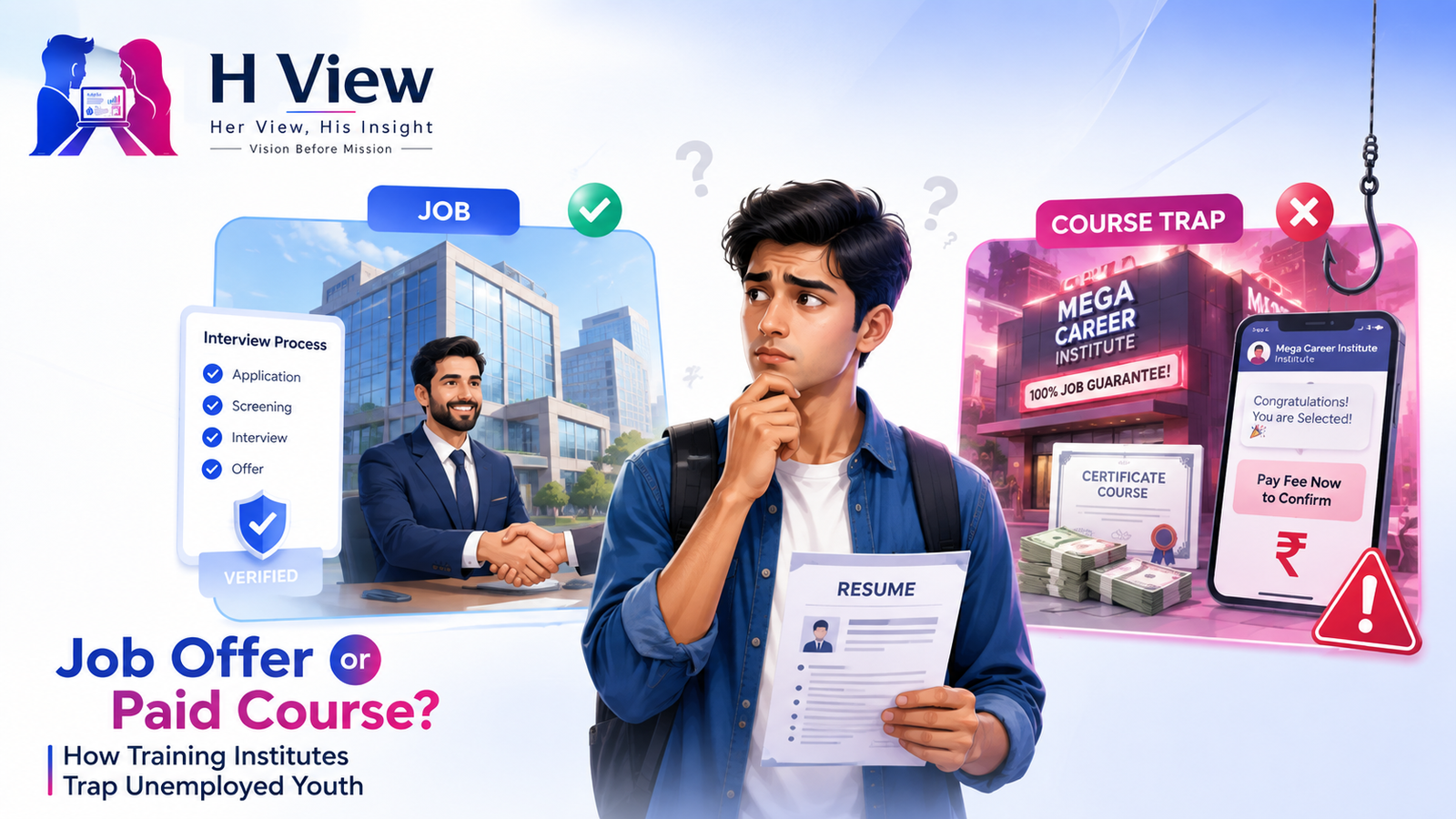 Job Offer or Paid Course? How Training Institutes Trap Unemployed Youth