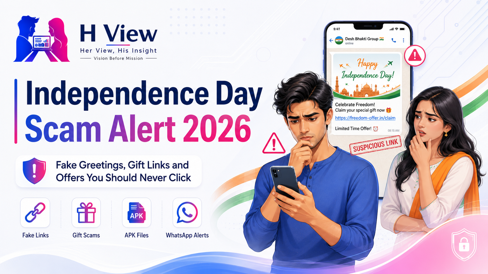 Independence Day Scam Alert 2026: Fake Greetings, Gift Links and Offers You Should Never Click