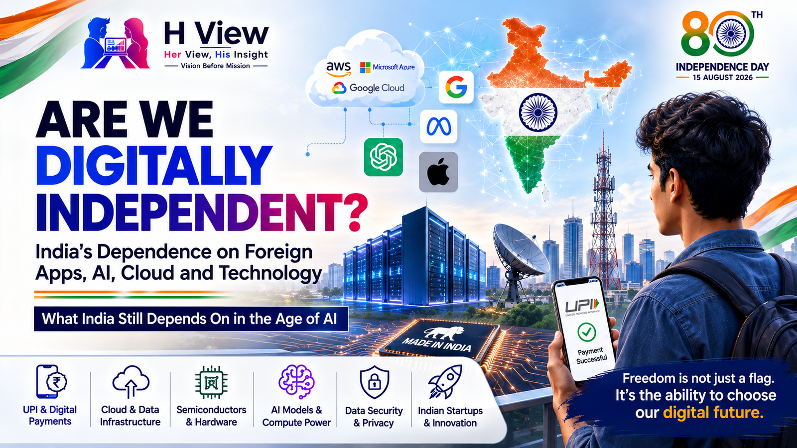 Are We Digitally Independent? What India Still Depends On in the Age of AI