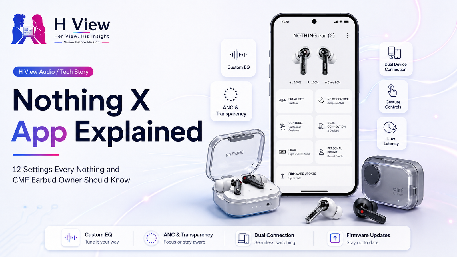 Nothing X App Explained: 12 Settings Every Nothing and CMF Earbud Owner Should Know