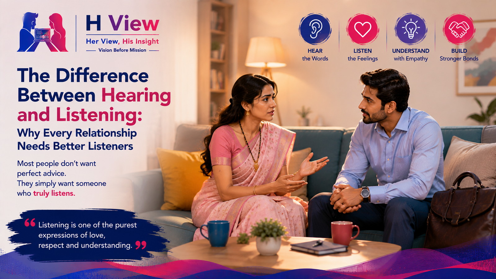 The Difference Between Hearing and Listening: Why Every Relationship Needs Better Listeners