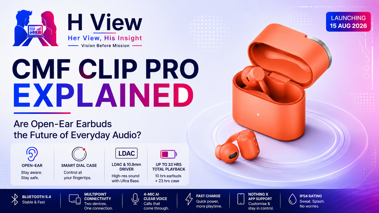 CMF Clip Pro Explained: Are Open-Ear Earbuds the Future of Everyday Audio?