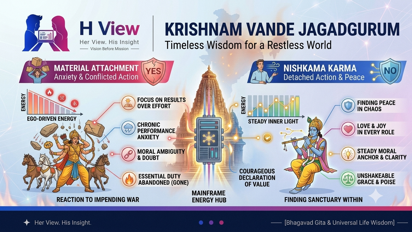 Krishnam Vande Jagadgurum: The Eternal Teacher for a Restless World