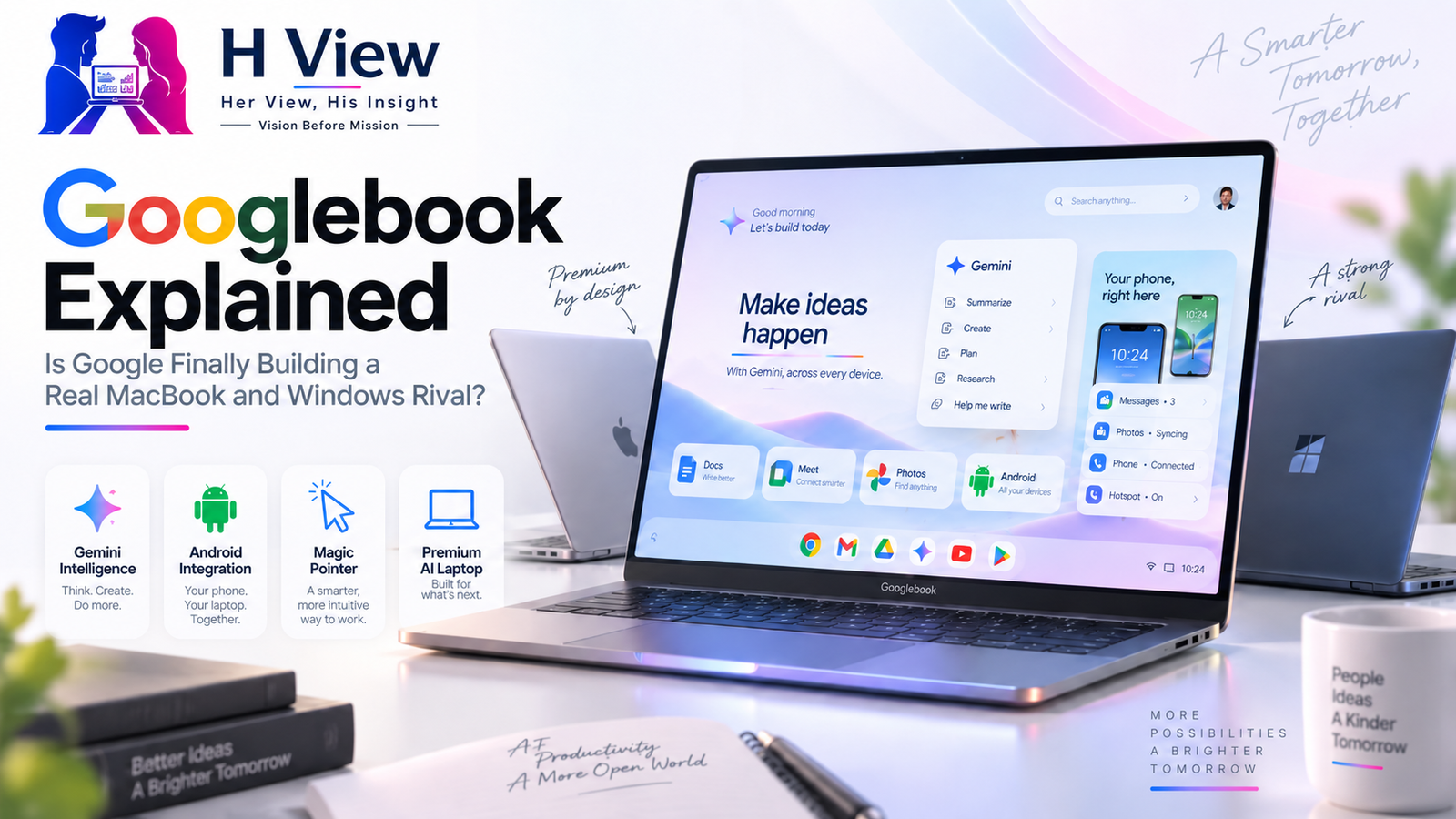 Googlebook Explained: Is Google Finally Building a Real MacBook and Windows Rival?