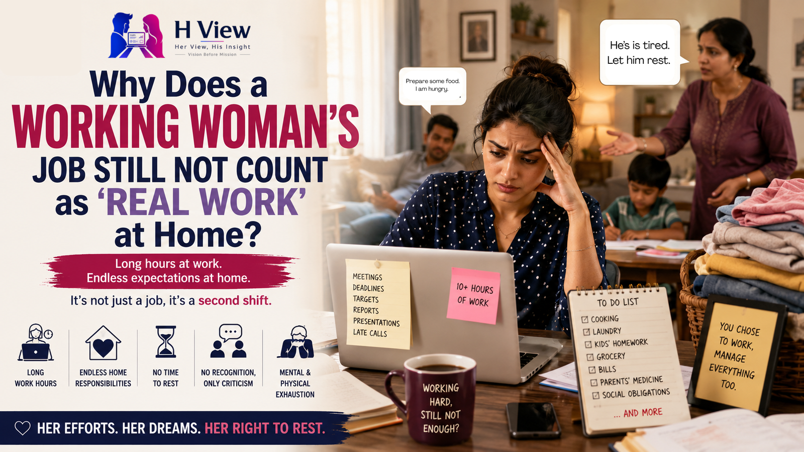 Why Does a Working Woman’s Job Still Not Count as “Real Work” at Home?