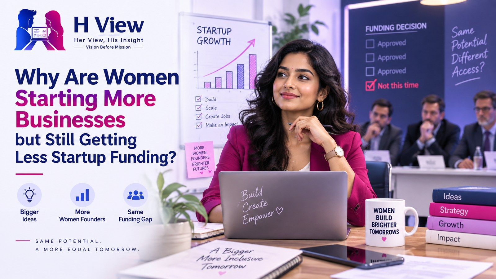 Why Are Women Starting More Businesses but Still Getting Less Startup Funding?