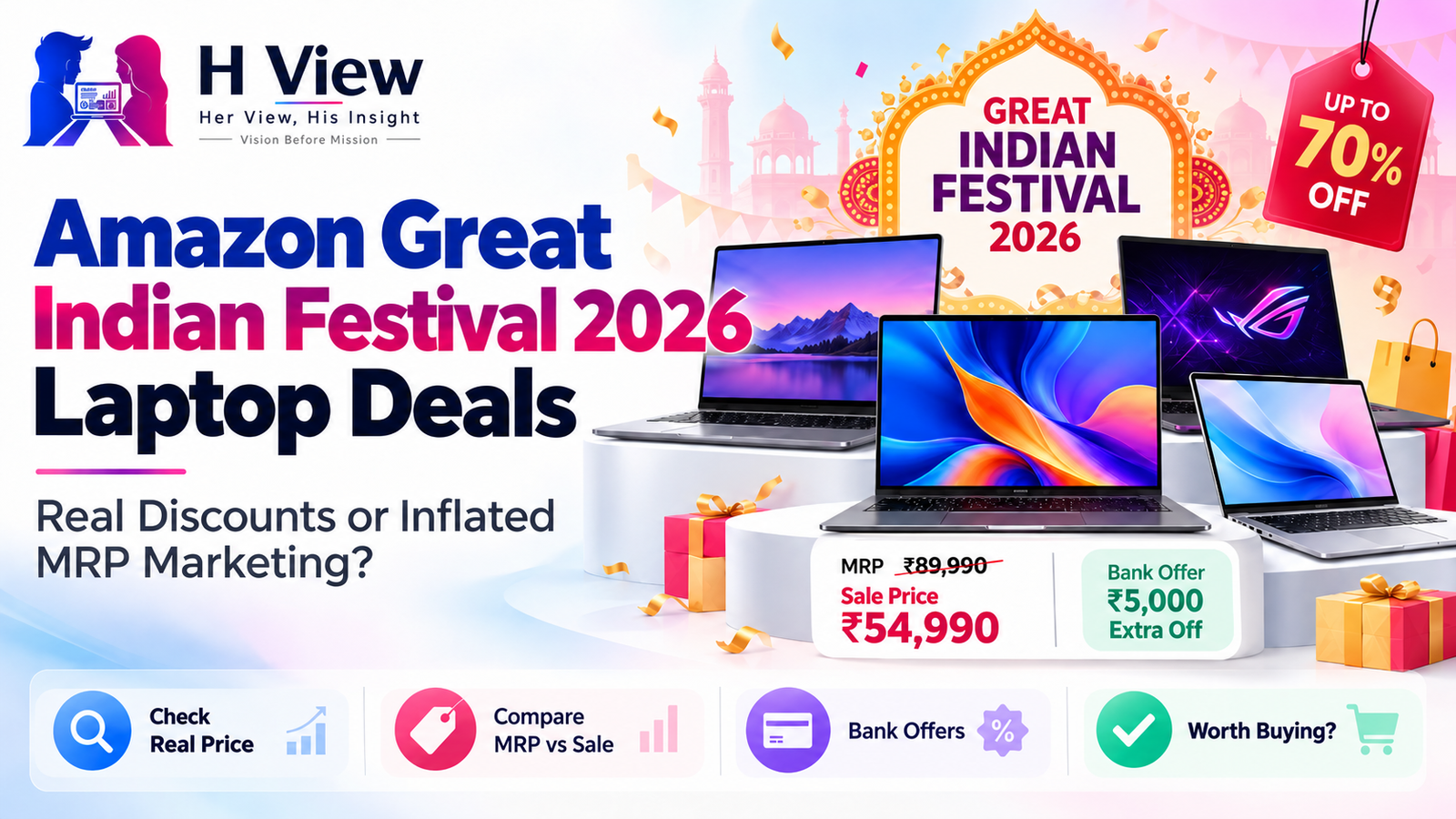Amazon Great Indian Festival 2026 Laptop Deals: Are the Discounts Really Worth It or Just Inflated MRP Marketing?